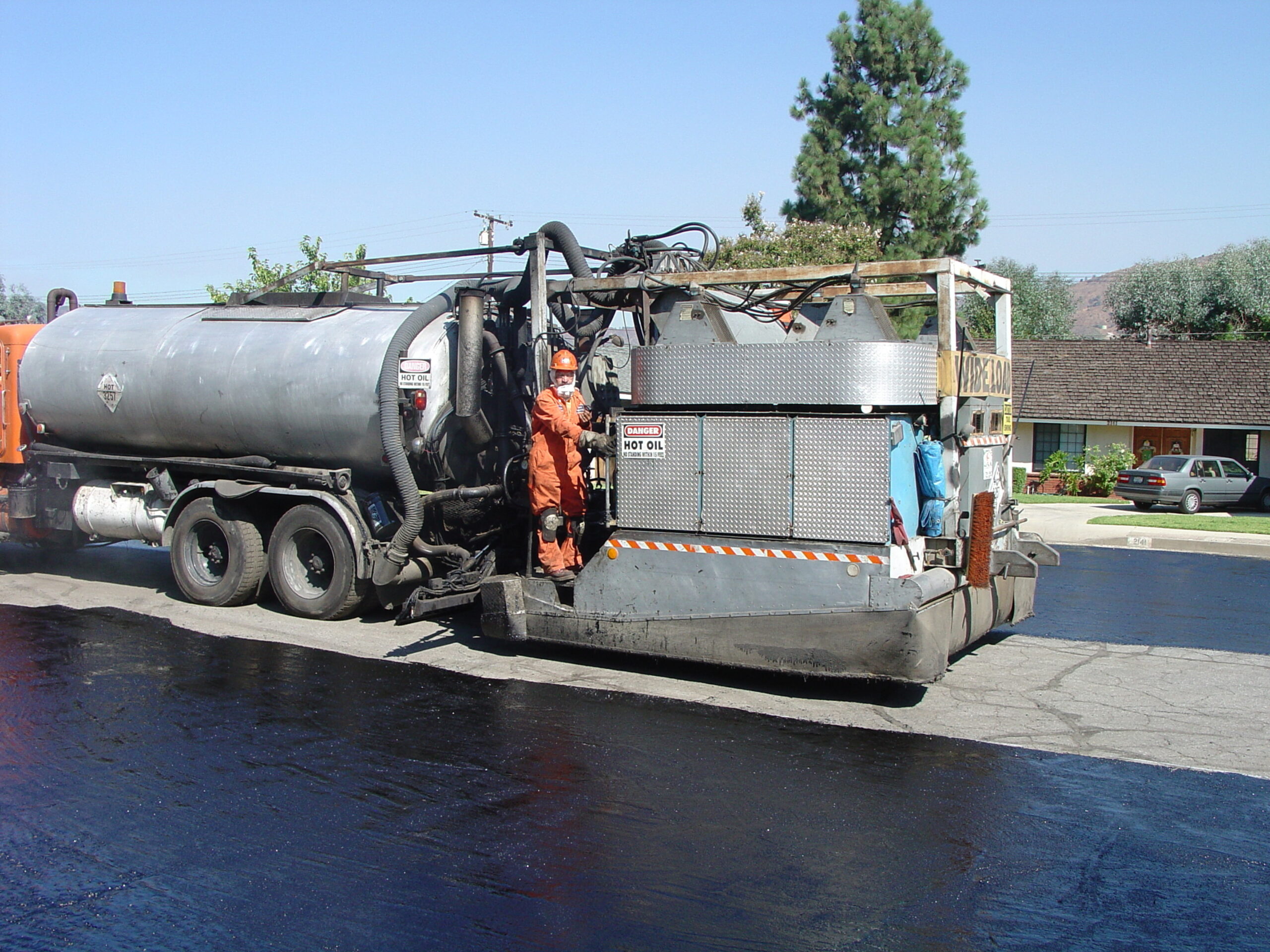 Pavement Slurry Seal
